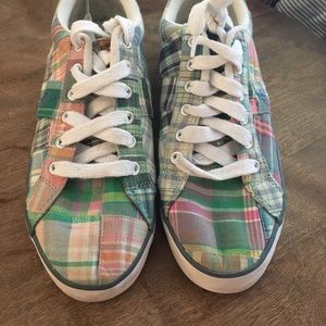 New Ralph Lauren polo plaid sneakers
